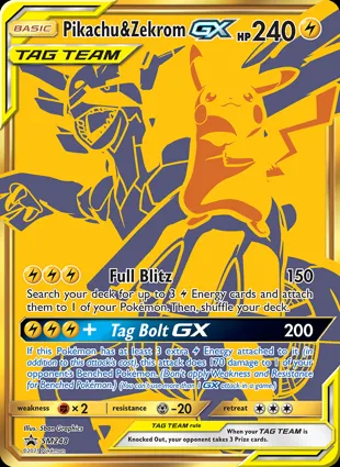 Pikachu & Zekrom GX SM248 Sun & Moon Promos