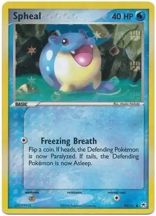 Spheal 74/101 EX Hidden Legends