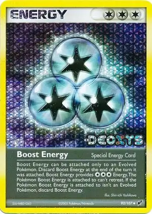 Boost Energy 93/107 EX Deoxys