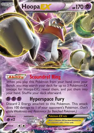 Hoopa EX XY71 XY Promos