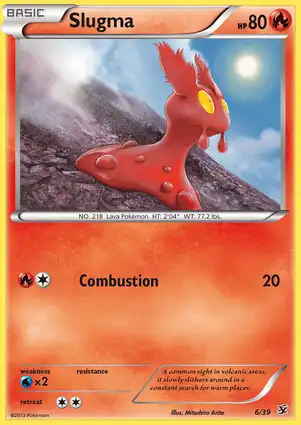 Slugma 6/39 Kalos Starter Set