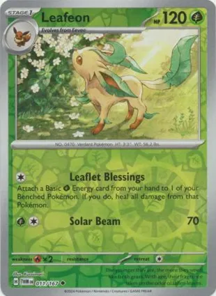 Leafeon 011/167 Twilight Masquerade