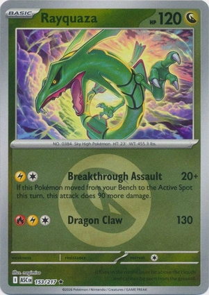 Rayquaza 153/217 Ascended Heroes