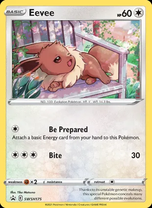 Eevee SWSH175 Sword & Shield Promos