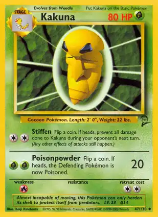 Kakuna 47/130 Base Set 2