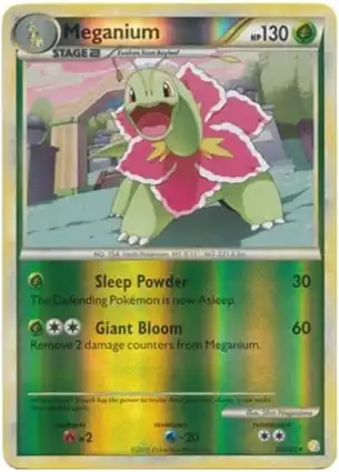 Meganium 26/123 HeartGold & SoulSilver
