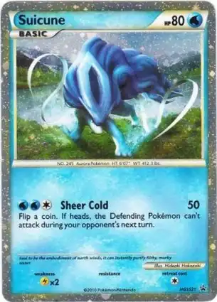 Suicune HGSS21 HeartGold & SoulSilver Promos