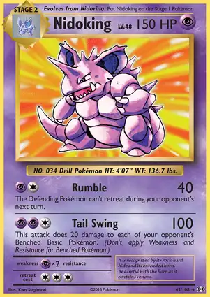 Nidoking 45/108 Evolutions