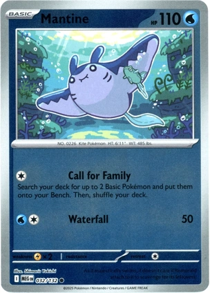 Mantine 032/132 Mega Evolution