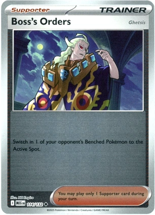 Boss's Orders 114/132 Mega Evolution