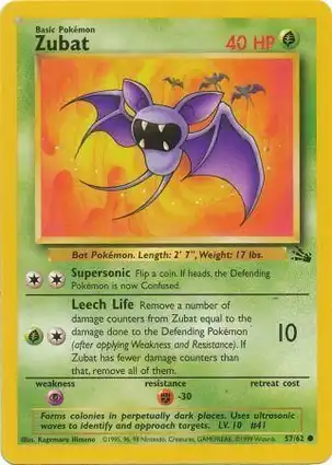 Zubat 57/62 Fossil