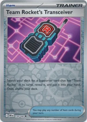 Team Rocket's Transceiver 178/182 Destined Rivals