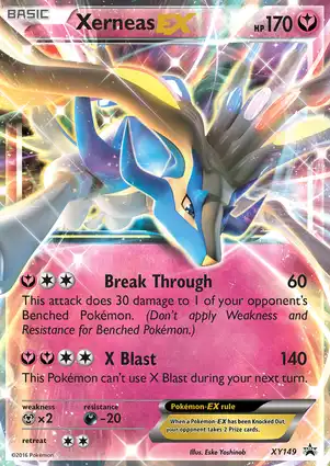 Xerneas EX XY149 XY Promos