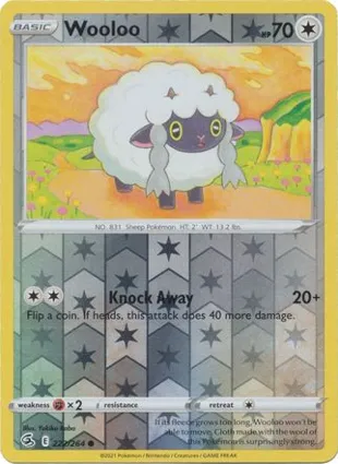 Wooloo 222/264 Fusion Strike