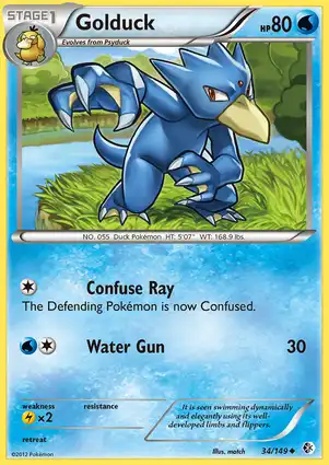 Golduck 34/149 Boundaries Crossed