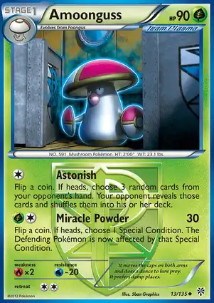 Amoonguss 13/135 Plasma Storm