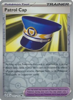 Patrol Cap 191/197 Obsidian Flames