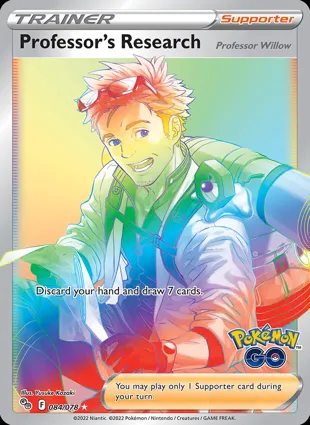 Professor's Research 084/078 Pokémon GO