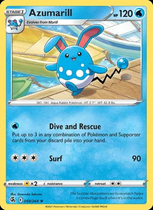 Azumarill 059/264 Fusion Strike