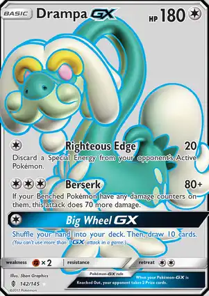 Drampa-GX 142/145 Guardians Rising