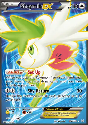 Shaymin-EX 106/108 Roaring Skies