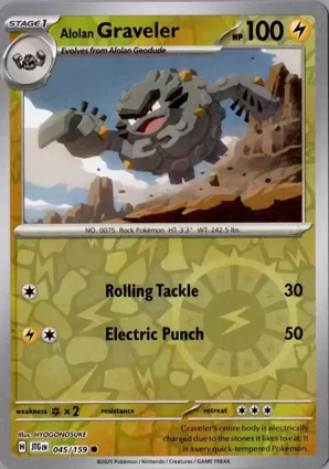 Alolan Graveler 045/159 Journey Together