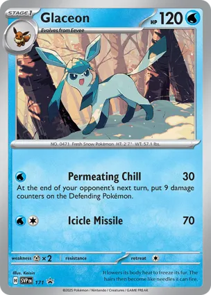 Glaceon 171 Scarlet & Violet Promos