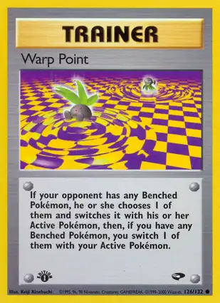 Warp Point 126/132 Gym Challenge 1st Edition