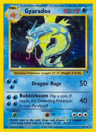 Gyarados 12/110 Legendary Collection