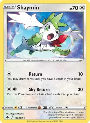 Shaymin 123/198 Chilling Reign