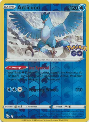 Articuno 024/078 Pokémon GO