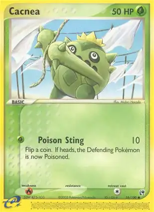 Cacnea 58/100 EX Sandstorm
