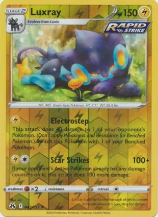 Luxray 043/159 Crown Zenith