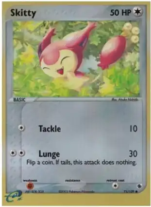 Skitty 71/109 EX Ruby & Sapphire