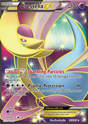 Cresselia-EX 143/149 Boundaries Crossed