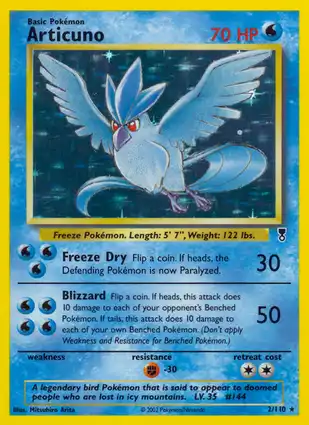 Articuno 2/110 Legendary Collection