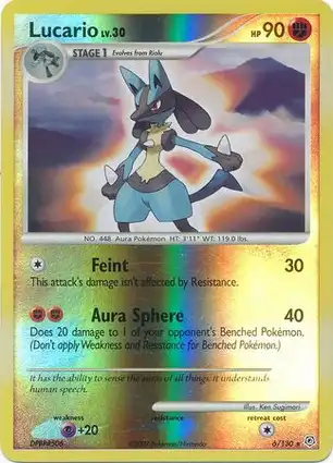 Lucario 6/130 Diamond & Pearl