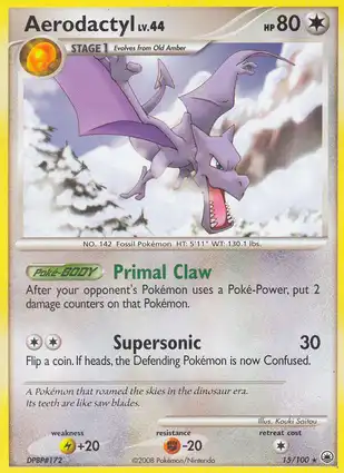 Aerodactyl 15/100 Majestic Dawn