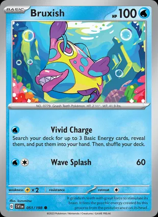 Bruxish 051/198 Scarlet & Violet