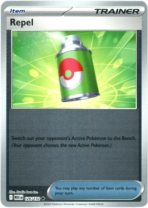 Repel 126/132 Mega Evolution