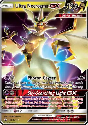 Ultra Necrozma-GX 95/131 Forbidden Light