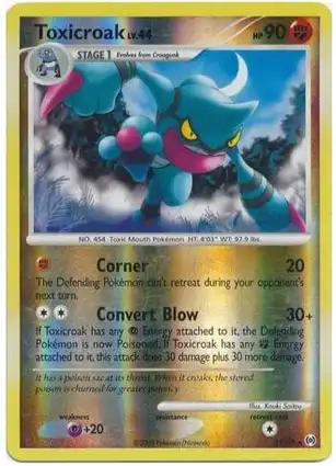 Toxicroak 11/99 Arceus