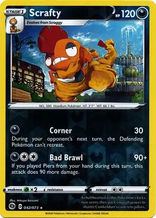 Scrafty 042/073 Champion's Path