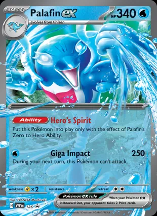 Palafin ex 126 Scarlet & Violet Promos