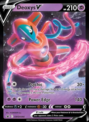 Deoxys V SWSH266 Sword & Shield Promos