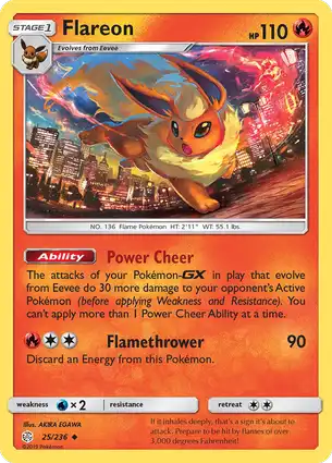 Flareon 25/236 Cosmic Eclipse