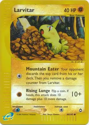 Larvitar 89/147 Aquapolis
