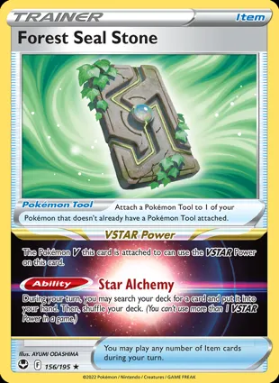 Forest Seal Stone 156/195 Silver Tempest