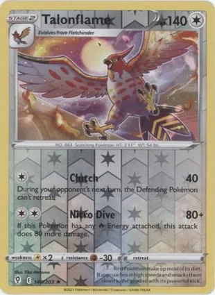 Talonflame 140/203 Evolving Skies