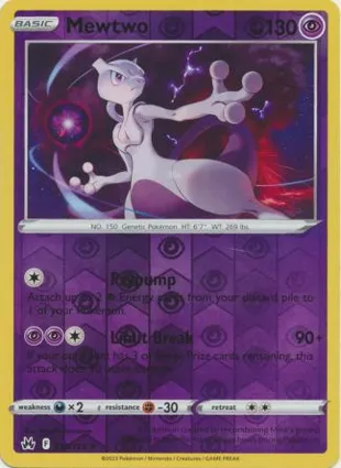 Mewtwo 059/159 Crown Zenith